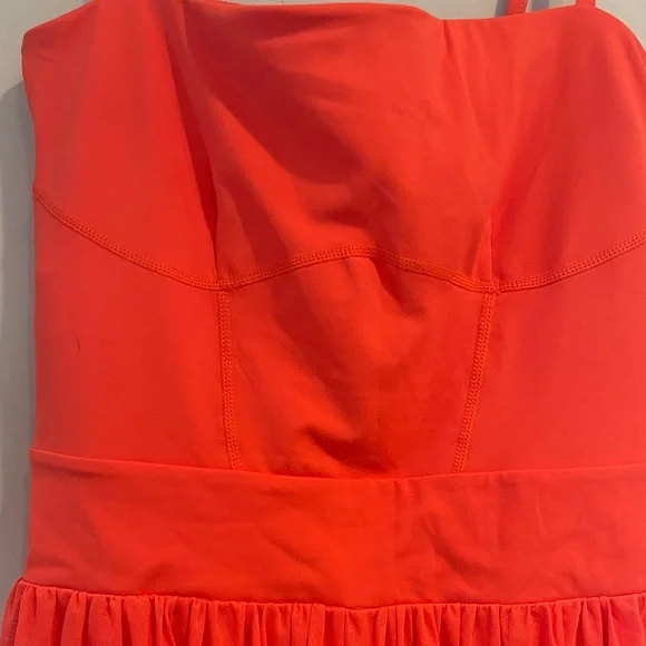 NWT Blogilates Women's Barre Active Romper, Medium - Coral Red - Picture 8 of 10